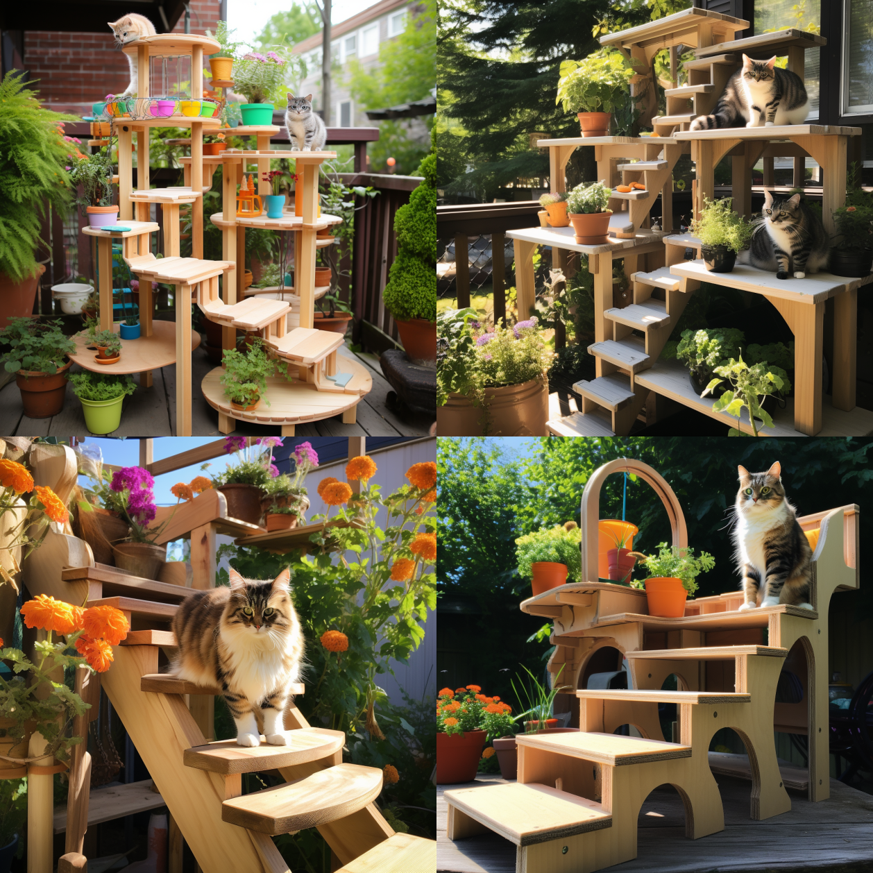 Catio play centre, made to order