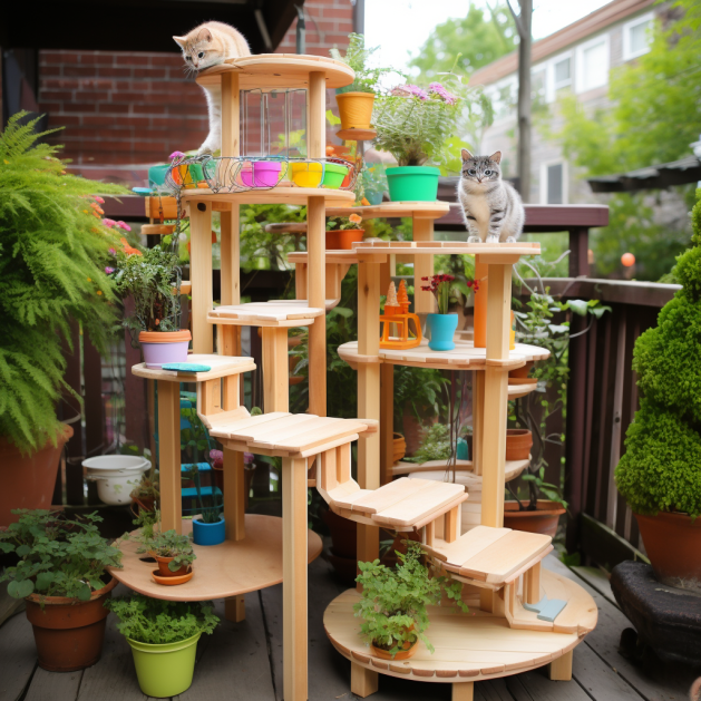 Catio play centre, made to order