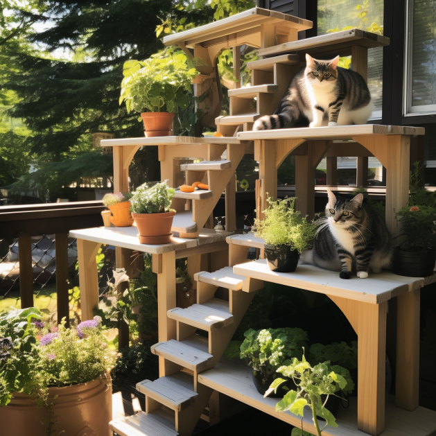 Catio play centre, made to order