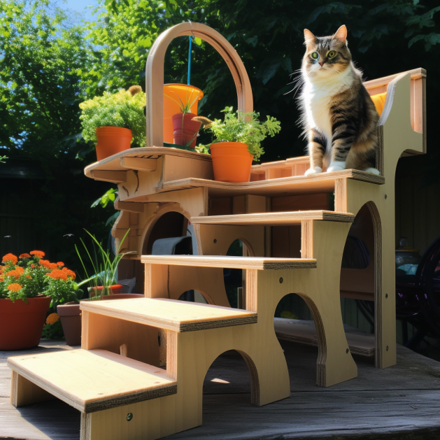 Catio play centre, made to order