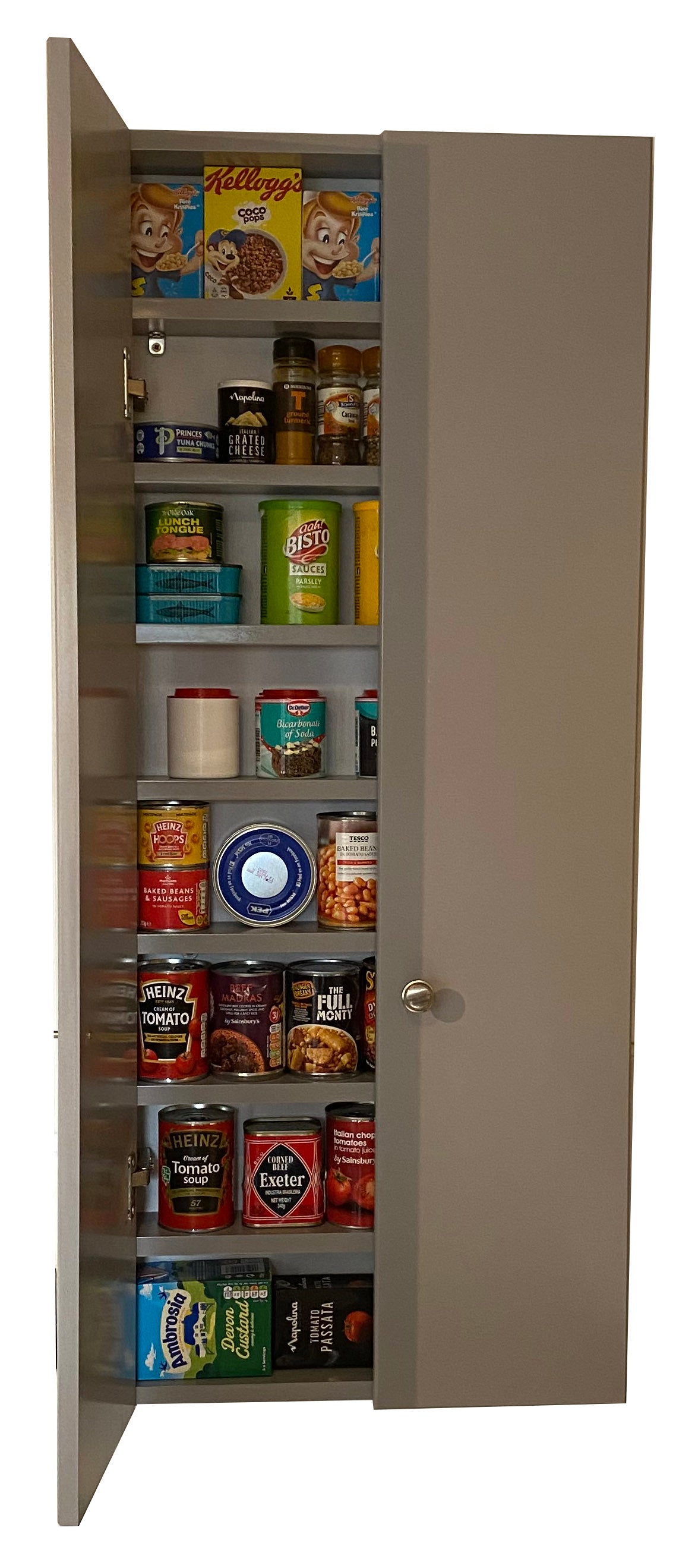 Versatile Can Cupboard – Space-Saving Solution for Kitchen or Pantry!