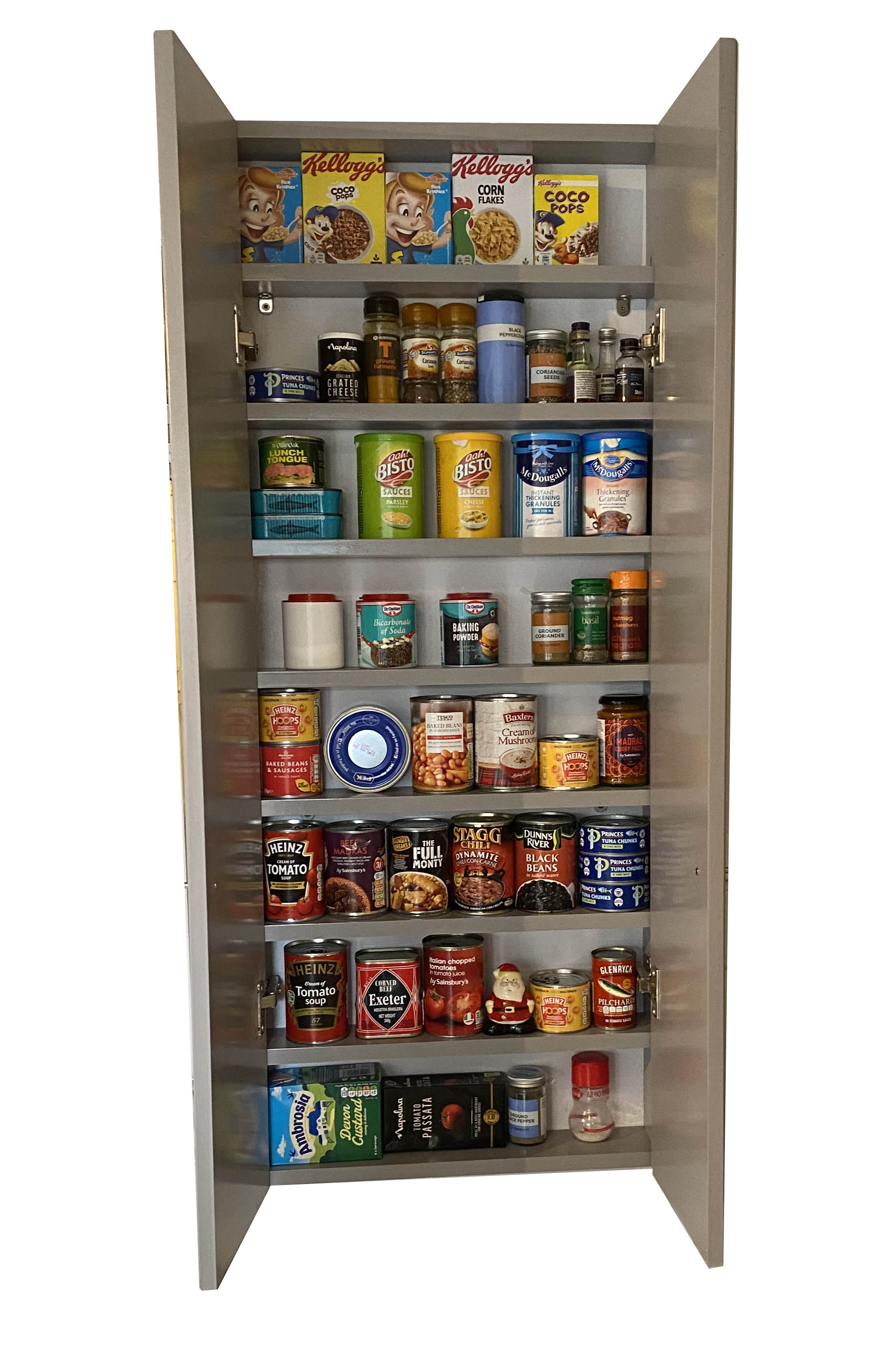 Versatile Can Cupboard – Space-Saving Solution for Kitchen or Pantry!