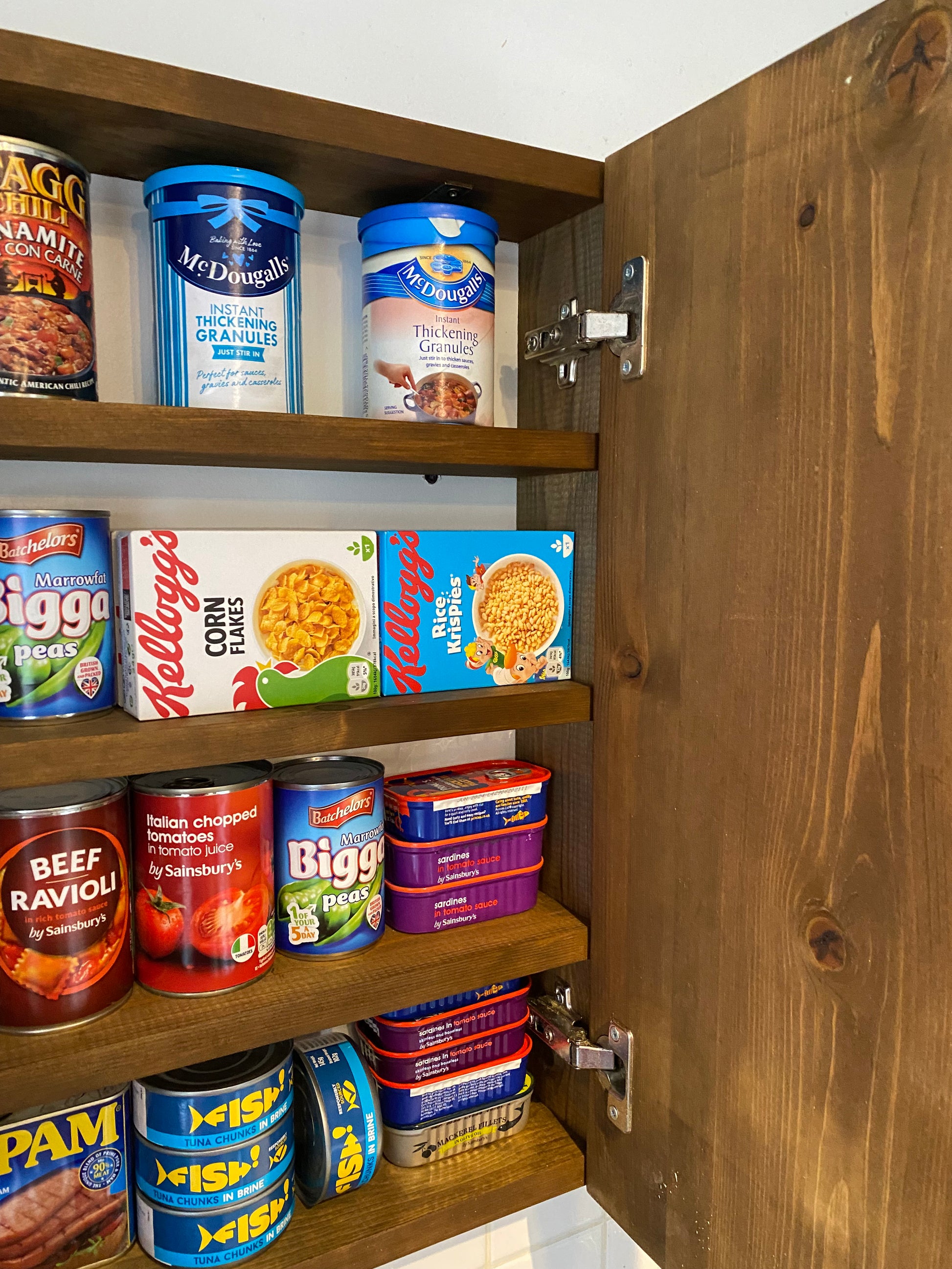 Versatile Can Cupboard – Space-Saving Solution for Kitchen or Pantry!